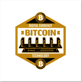 Bitcoin Miner Posters and Art